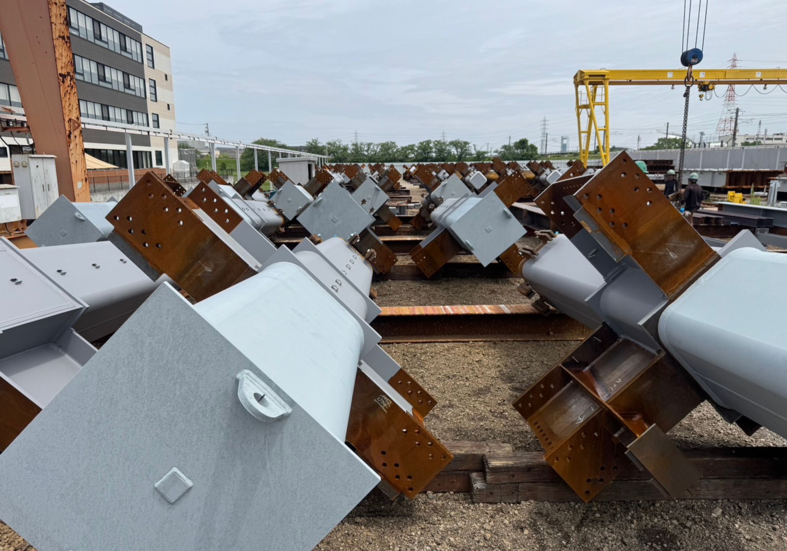 三重県 四日市市 鉄骨工事 鋼構造物工事 鉄骨製作 Hグレード認定 建築 鉄骨製作工場 鉄骨 鉄構 溶接 国土交通省認定工場