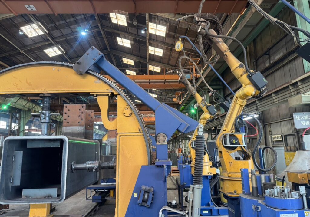 三重県 四日市市 鉄骨工事 鋼構造物工事 鉄骨製作 Hグレード認定 建築 鉄骨製作工場 鉄骨 鉄構 溶接 国土交通省認定工場