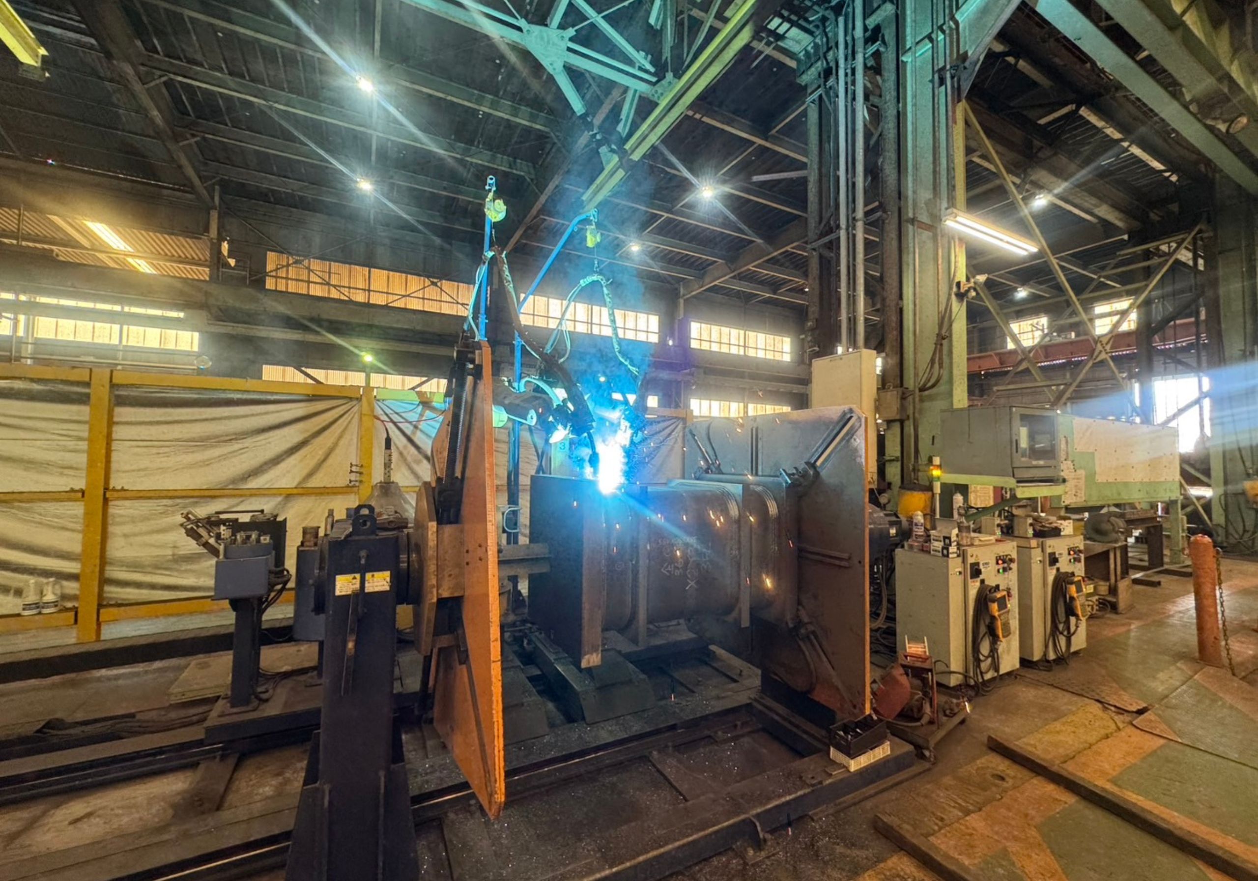 三重県 四日市市 鉄骨工事 鋼構造物工事 鉄骨製作 Hグレード認定 建築 鉄骨製作工場 鉄骨 鉄構 溶接 国土交通省認定工場